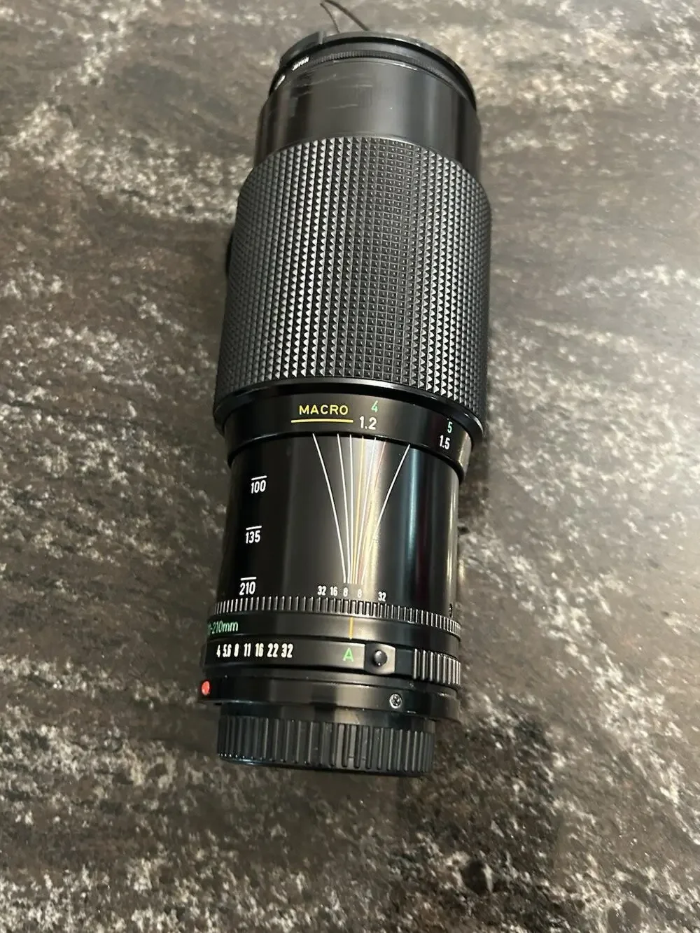 Vintage Canon Camera Zoom Lens FD 70-210mm 1:4 Macro Tiffen 58mm Filter Japan